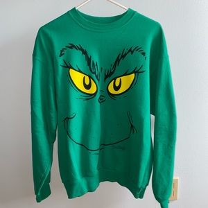 Grinch crew neck